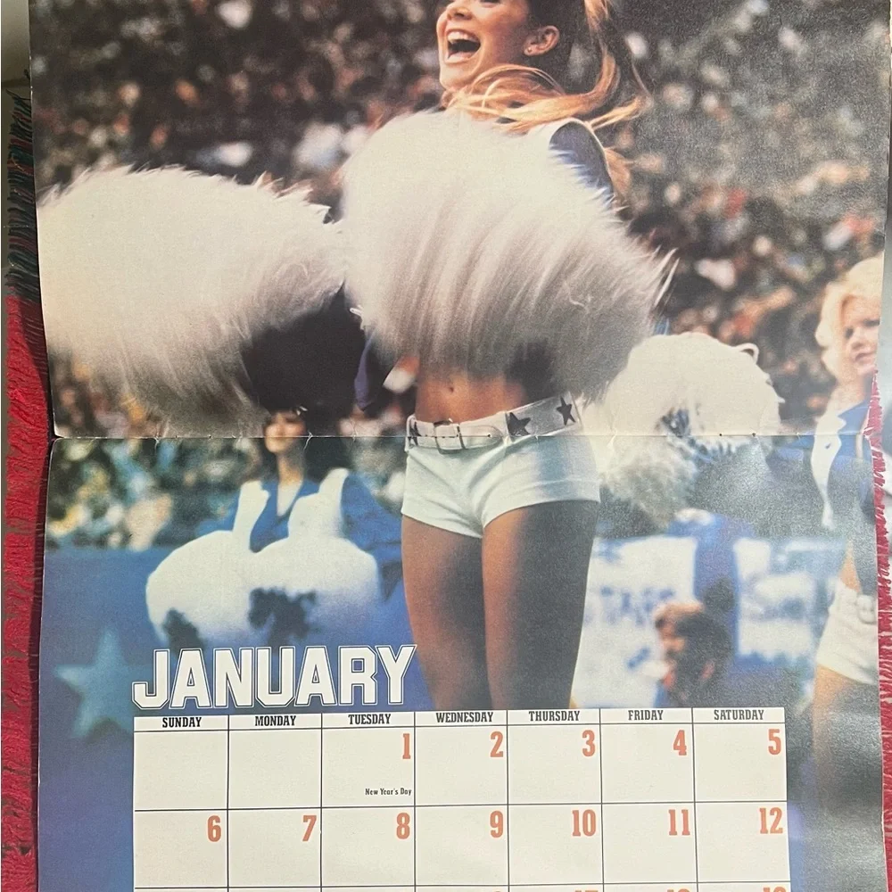 Dallas Cowboys Cheerleaders 1980 Calendar